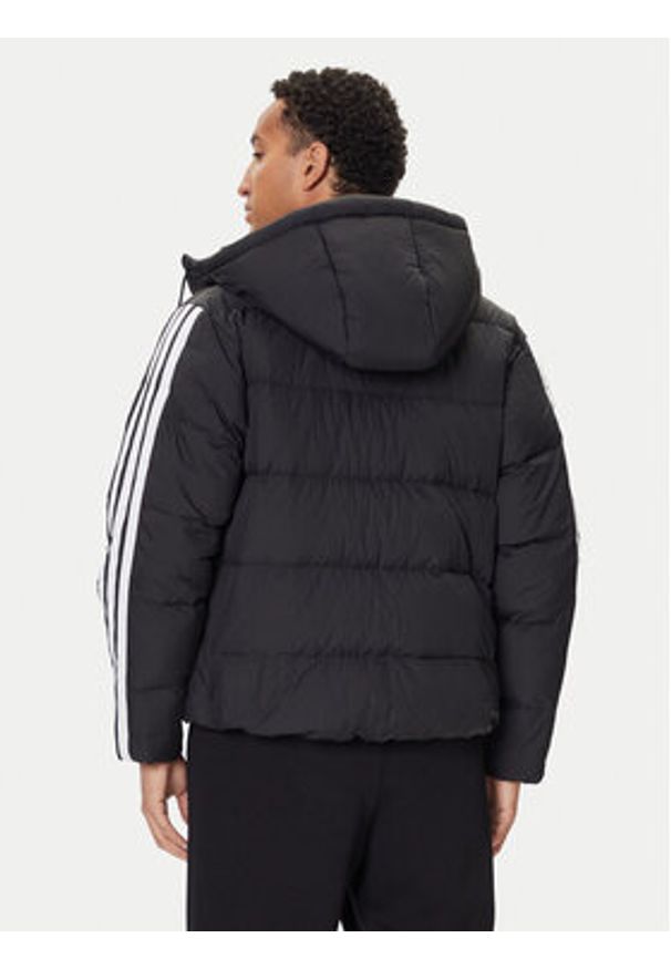 Adidas - adidas Kurtka puchowa Essentials Climawarm 3-Stripes JM4165 Czarny Regular Fit. Kolor: czarny. Materiał: syntetyk