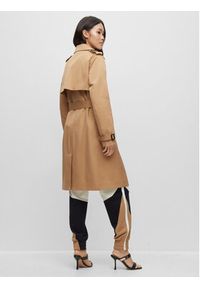 BOSS - Boss Trencz 50489115 Beżowy Regular Fit. Kolor: beżowy. Materiał: syntetyk #2