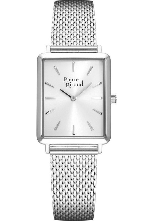 Zegarek Pierre Ricaud Zegarek damski Pierre Ricaud P22111.5113Q srebrny. Kolor: srebrny