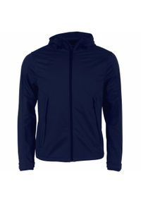 STANNO - Kurtka puchowa Stanno Prime Softshell. Kolor: niebieski. Materiał: puch, softshell. Styl: elegancki