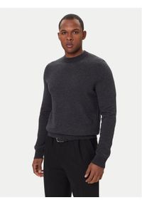 BOSS Sweter Ebenji 50528300 Czerwony Regular Fit. Kolor: czerwony. Materiał: wełna