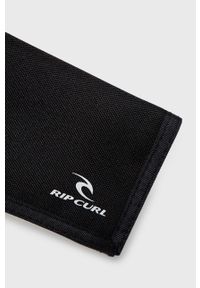 Rip Curl Portfel i pasek męski kolor czarny. Kolor: czarny. Materiał: materiał. Wzór: gładki #8