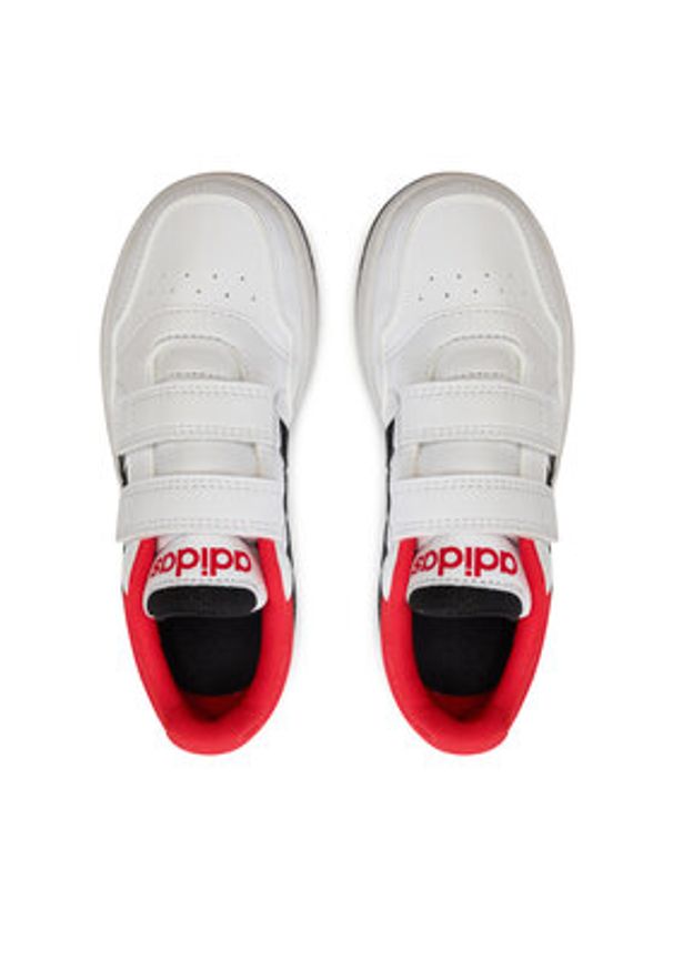 Adidas - adidas Sneakersy Hoops Lifestyle H03863 Biały. Kolor: biały. Materiał: materiał