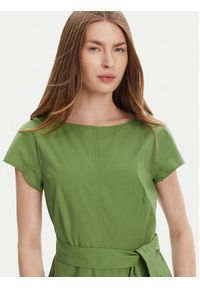Weekend Max Mara Sukienka codzienna Magma 2515221142 Zielony Regular Fit. Okazja: na co dzień. Kolor: zielony. Materiał: bawełna. Typ sukienki: proste. Styl: casual #4