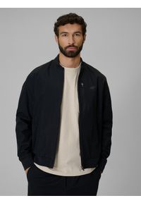 4f - 4F Kurtka przejściowa membrana 5000 męska - czarna XL. Kolor: czarny. Materiał: materiał. Styl: sportowy #1