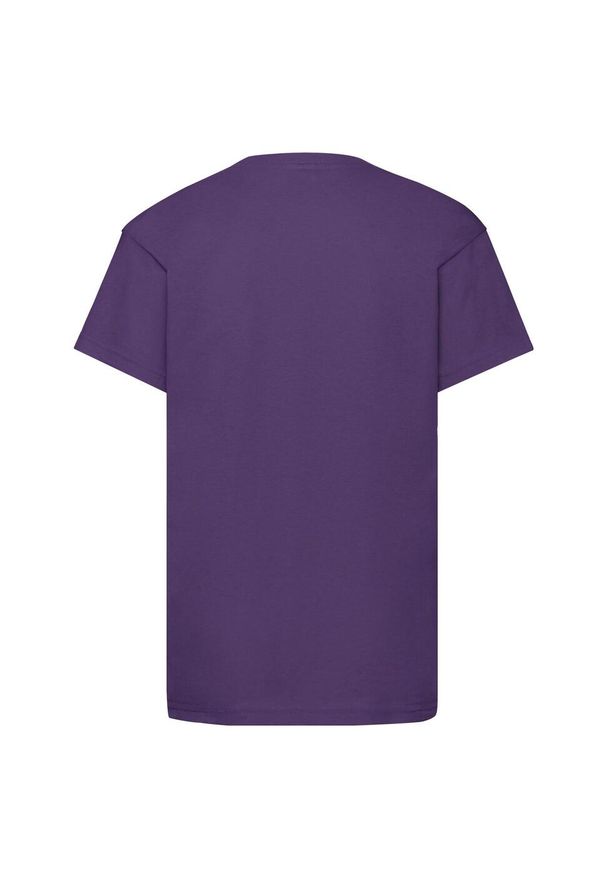 FRUIT OF THE LOOM - Oryginalna Koszulka Dla Dzieci. Kolor: fioletowy. Sport: turystyka piesza
