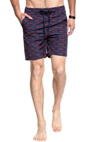 Wrangler - SPODENKI MĘSKIE WRANGLER SWIM SHORT SCARLET RED W4B01V9UU 112129078 #2