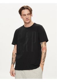 GAP - Gap T-Shirt 866774-00 Czarny Regular Fit. Kolor: czarny. Materiał: bawełna