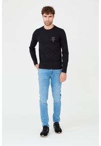 7 FOR ALL MANKIND Niebieskie męskie jeansy Slimmy Tapered, Rozmiar 34. Kolor: niebieski