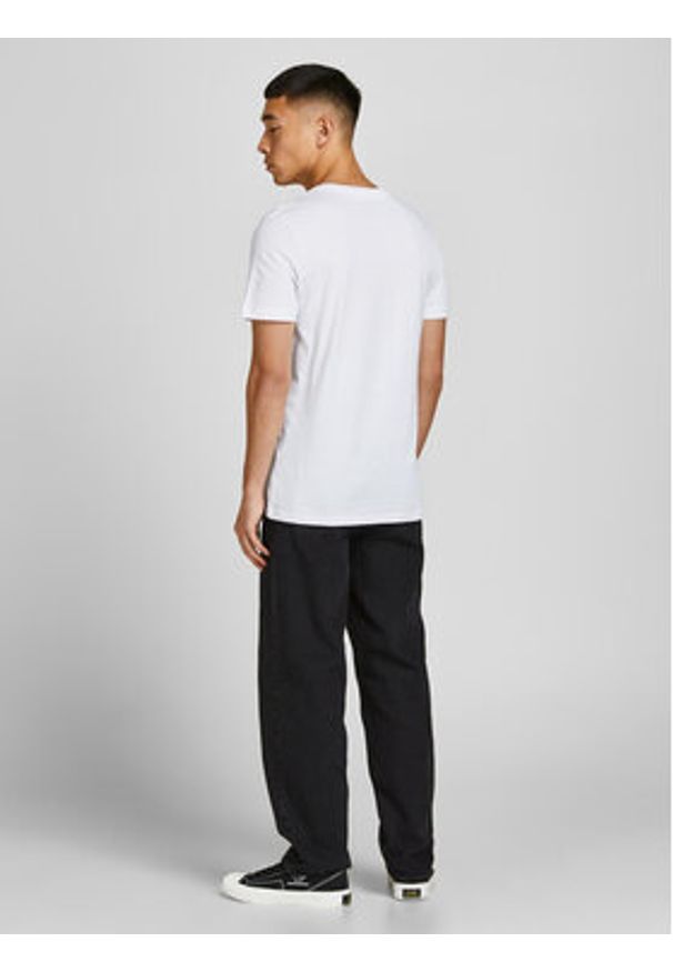 Jack & Jones Komplet 3 t-shirtów Organic Basic 12191759 Kolorowy Regular Fit. Materiał: bawełna. Wzór: kolorowy