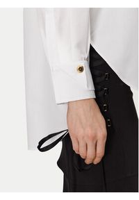 Elisabetta Franchi Koszula CA-092-51E2-V380 Biały Regular Fit. Kolor: biały. Materiał: bawełna #4