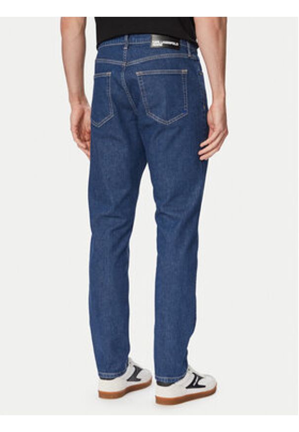 Karl Lagerfeld Jeans Jeansy B2M10105 Granatowy Slim Fit. Kolor: niebieski