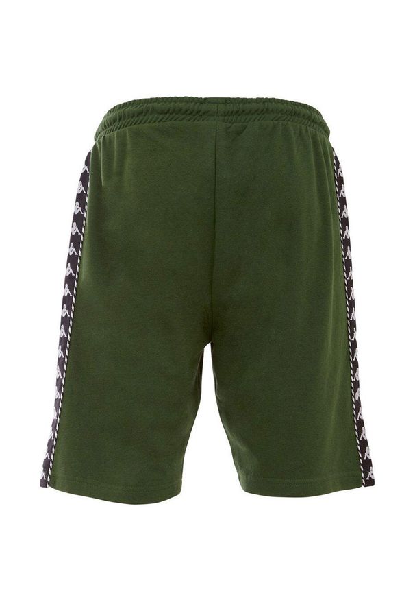 Spodenki treningowe dla dzieci Kappa ITALO. Okazja: na uczelnię. Kolor: zielony. Styl: sportowy. Sport: joga i pilates