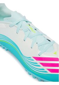 Adidas - adidas Buty do piłki nożnej F50 Messi Club Tf JQ0947 Biały. Kolor: biały. Materiał: materiał #2
