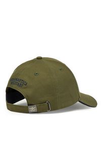 Aeronautica Militare Czapka z daszkiem 251HA1212CT3299 Zielony. Kolor: zielony. Materiał: bawełna, materiał