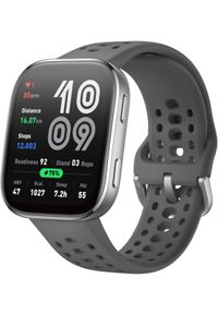 AMAZFIT - Smartwatch Amazfit Bip 6 Grafitowy (W2435EU3N). Rodzaj zegarka: smartwatch. Kolor: szary