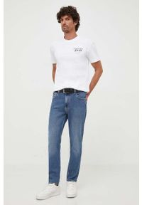 Calvin Klein Jeans jeansy męskie. Kolor: niebieski #1