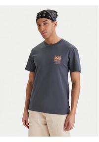 Billabong T-Shirt Stamp EBYZT00293 Granatowy Regular Fit. Kolor: niebieski. Materiał: bawełna #4