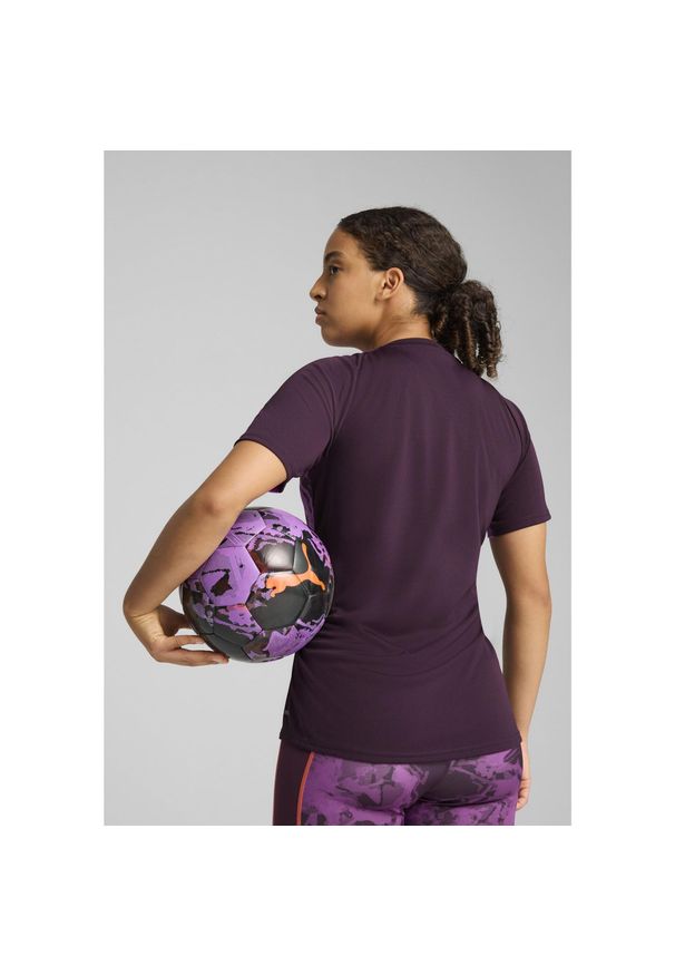 Puma - Damska koszulka piłkarska individualBLAZE PUMA Midnight Plum Purple. Kolor: fioletowy. Wzór: nadruk. Sport: piłka nożna