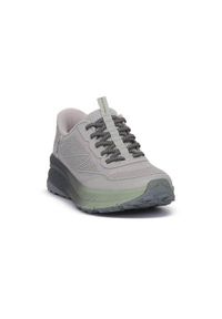 skechers - Buty do chodzenia damskie Skechers Gygr. Kolor: szary. Materiał: syntetyk, materiał. Model: Skechers Sport. Sport: turystyka piesza