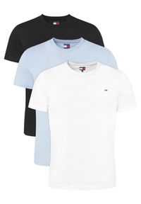 Tommy Jeans Komplet t-shirtów 3 Pack DM0DM21579 Kolorowy Regular Fit. Materiał: bawełna. Wzór: kolorowy #1