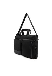 TOMMY HILFIGER - Tommy Hilfiger Torba na laptopa Th Business Nylon Computer Bag AM0AM13191 Czarny. Kolor: czarny. Materiał: materiał