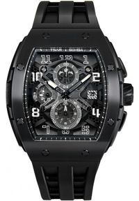 NoName - Zegarek męski Tsar Bomba TB8211Q-04 czarny. Kolor: czarny #1