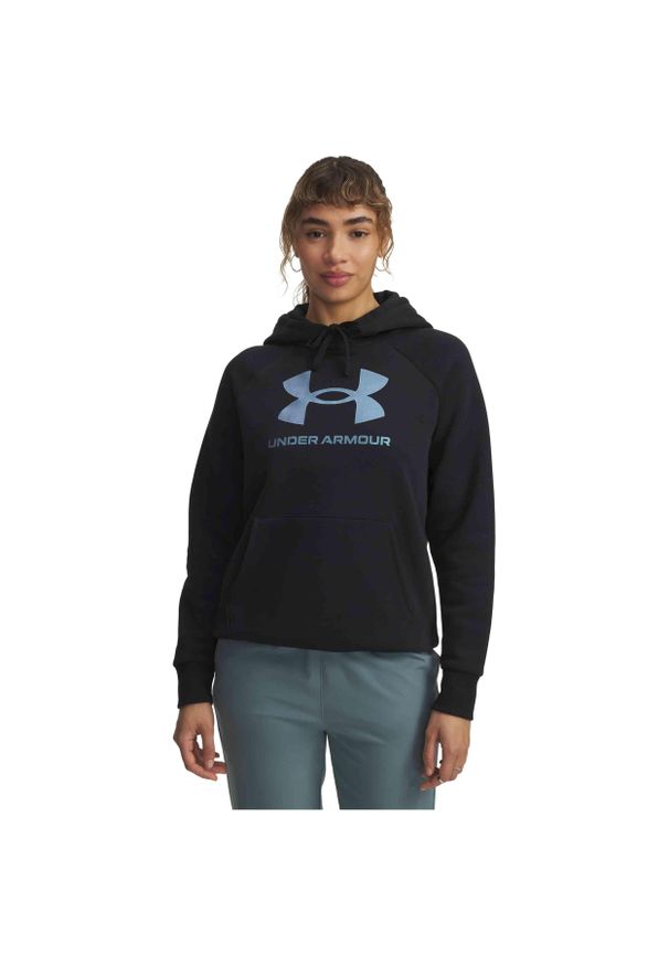 Bluza Under Armour Rival Feelce Shimmer Hoody. Kolor: czarny. Sport: fitness