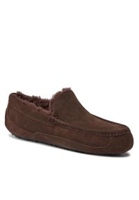 Kapcie Ugg M Ascot 1101110 Ddc. Kolor: brązowy. Materiał: skóra, zamsz #1