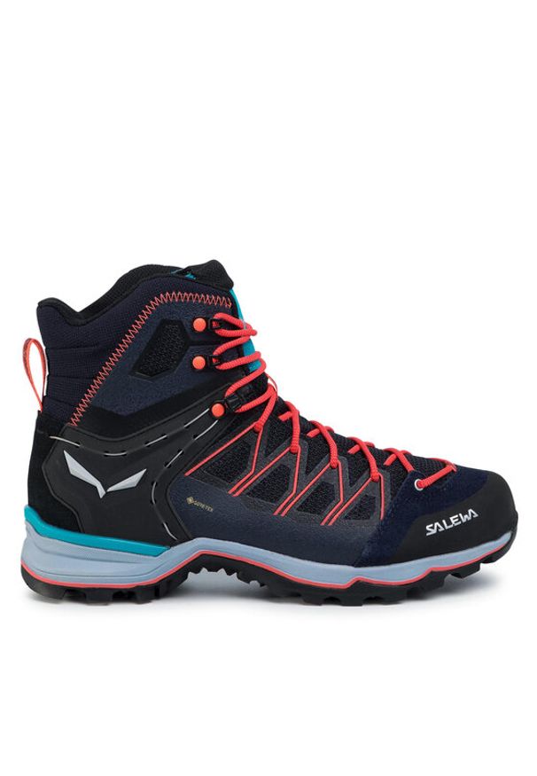 Salewa Trekkingi Ws Mtn Trainer Lite Mid Gtx GORE-TEX 61360-3989 Granatowy. Kolor: niebieski