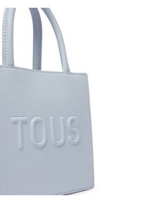 Tous - TOUS Torebka Cube 2002373933 Niebieski jasny. Kolor: niebieski. Materiał: skórzane #2