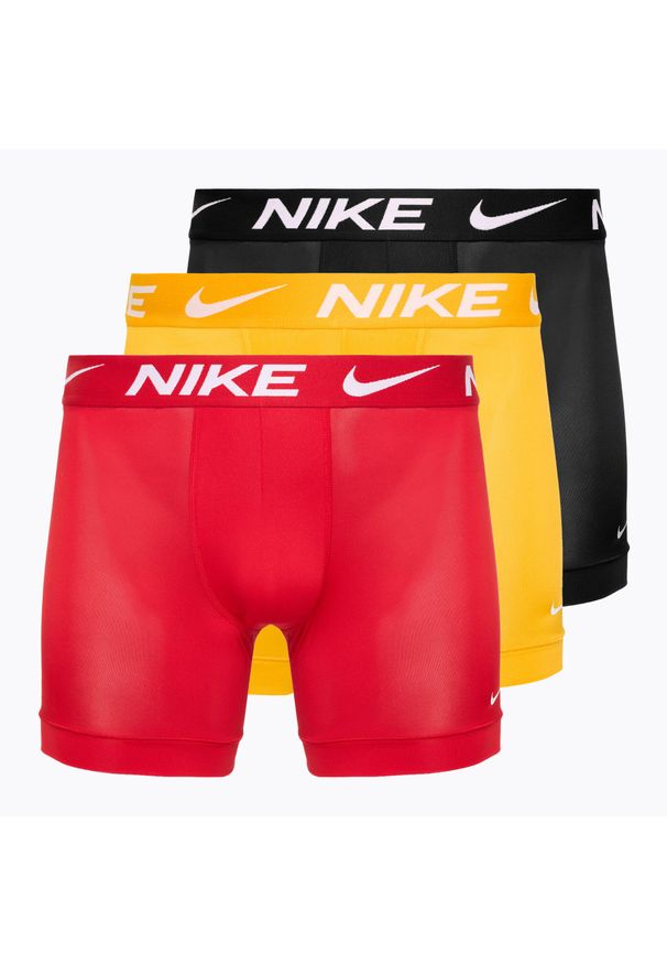 Bokserski męskie Nike Dri-Fit Essential Micro Boxer Brief 3 pary. Kolor: wielokolorowy. Technologia: Dri-Fit (Nike)