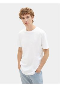 Tom Tailor Denim Komplet 2 t-shirtów 1038633 Biały Regular Fit. Kolor: biały. Materiał: bawełna, denim #2