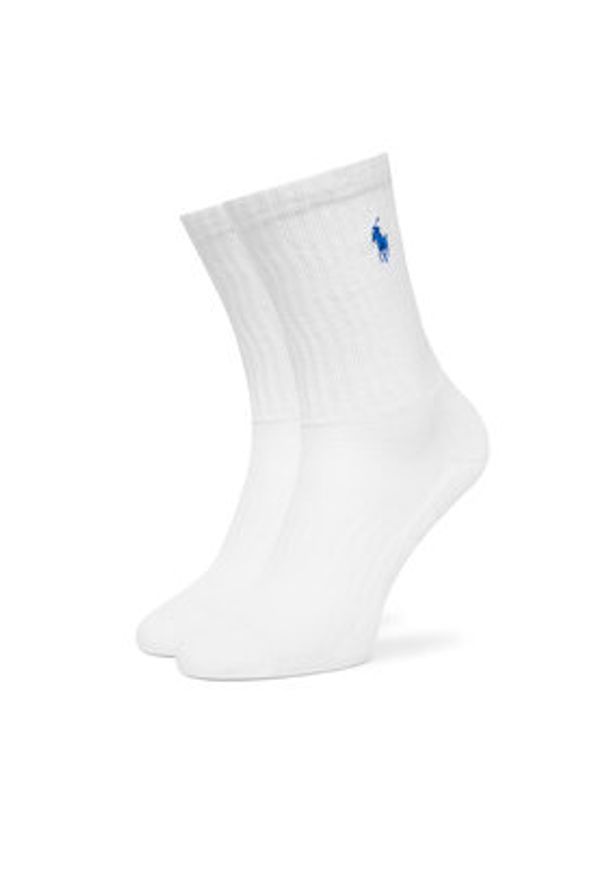 Polo Ralph Lauren Skarpety długie 455972889003 Biały. Kolor: biały. Materiał: bawełna