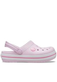 Buty do chodzenia dla dzieci Crocs Crocband. Kolor: różowy. Materiał: materiał, syntetyk