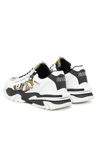 Versace Jeans Couture Sneakersy 78YA3SI5 Biały. Kolor: biały. Materiał: materiał #4