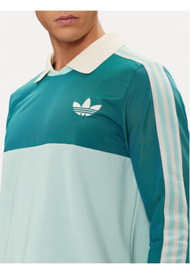 Adidas - adidas Polo IP6991 Zielony. Typ kołnierza: polo. Kolor: zielony. Materiał: syntetyk