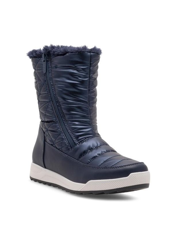 Clara Barson Śniegowce SHE WSS21007-03 Granatowy. Kolor: niebieski. Materiał: materiał