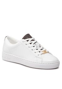 MICHAEL Michael Kors Sneakersy Keaton Lace Up 43T2KTFS3L Biały. Kolor: biały. Materiał: skóra #6