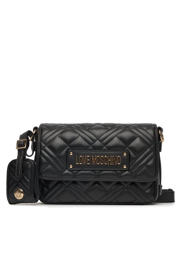 Love Moschino - Torebka LOVE MOSCHINO. Kolor: czarny