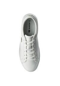 Lacoste Sneakersy Straightset Bl 1 Spw 7-32SPW0133001 Biały. Kolor: biały. Materiał: skóra #7