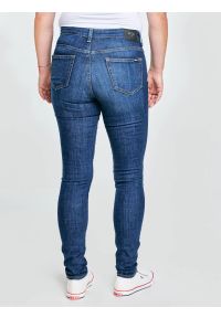 Big-Star - Jeansy damskie skinny granatowe Adela 512. Kolor: niebieski. Sezon: lato #7