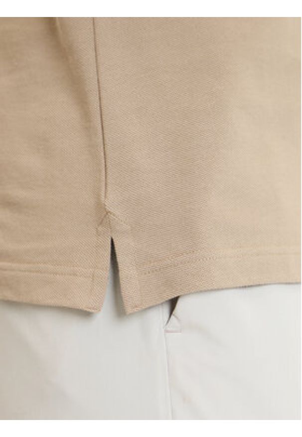 Barbour Polo Tartan MML0012ST39 Beżowy. Typ kołnierza: polo. Kolor: beżowy. Materiał: bawełna