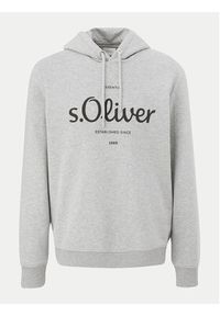 s.Oliver Bluza 2132732 Szary Regular Fit. Kolor: szary. Materiał: syntetyk #5