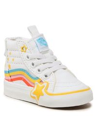 Vans Sneakersy Sk8-Hi Zip Rainbow Star VN000BVNAHP1 Biały. Kolor: biały. Model: Vans SK8 #5
