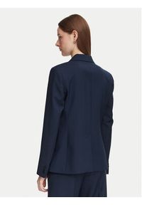 Weekend Max Mara Marynarka Lamine 2625046081 Granatowy Regular Fit. Kolor: niebieski. Materiał: wełna #4