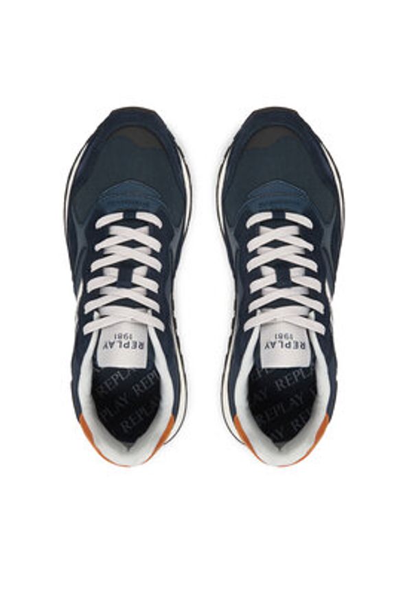 Replay - REPLAY Sneakersy GMSG6 .000.C0004T Zielony. Kolor: zielony. Materiał: materiał