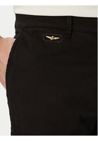 Aeronautica Militare Spodnie materiałowe 241PA1329CT2443 Czarny Regular Fit. Kolor: czarny. Materiał: bawełna #3