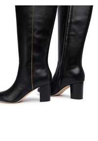 Lauren Ralph Lauren - LAUREN RALPH LAUREN Kozaki 802980067001 Czarny. Kolor: czarny. Materiał: skóra