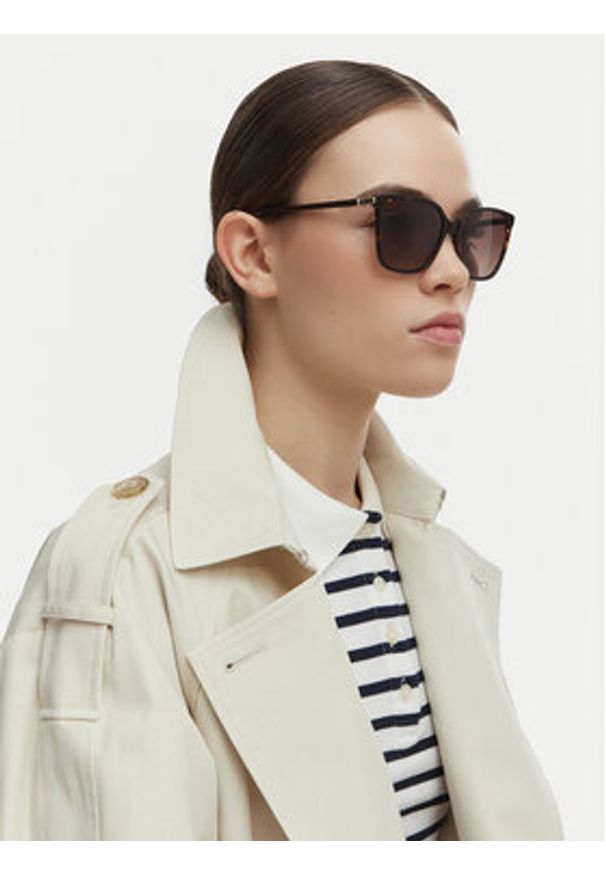 TOMMY HILFIGER - Tommy Hilfiger Okulary przeciwsłoneczne 2349/S 208623 Brązowy. Kolor: brązowy